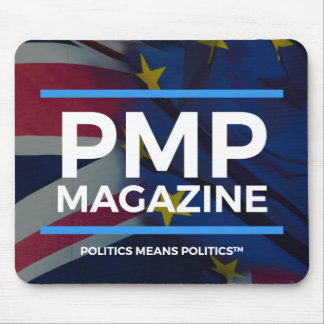 Nieuwe PMP Magazine Mouse Mat UK/EU-vlaggen Muismat