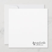 Nieuwe Possibilites Flat Wenskaart (Achterkant)