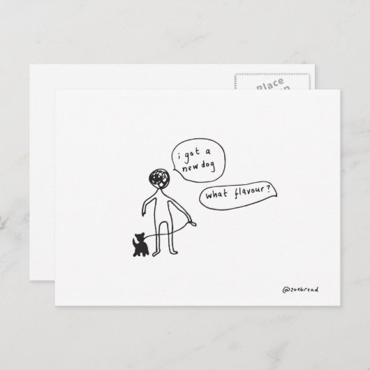 nieuwe postboot briefkaart (Voorkant / Achterkant)