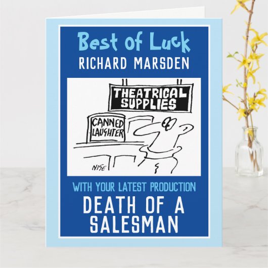 Nieuwe productie voor Actor of Producent Kaart (Gele Bloem)