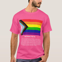 Nieuwe Progress Pride Flag #t-shirt #LGBTQ+