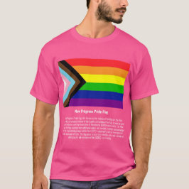 Nieuwe Progress Pride Flag #t-shirt #LGBTQ+ T-shirt