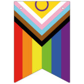 Nieuwe Progress Pride vlag Bunting banner LGBT Par (Derde vlag)