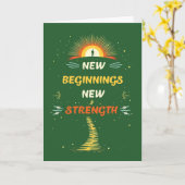 Nieuwe prothetische felicitaties Inspirerend Kaart (Gele Bloem)