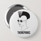 Nieuwe Punk Button Wave (Voorkant /achterkant)