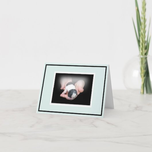 Nieuwe pup kaart (Voorkant)