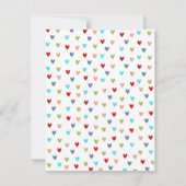 Nieuwe Puppy Aankondiging Kaart (Achterkant)