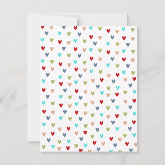 Nieuwe Puppy Aankondiging Kaart (Achterkant)