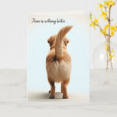 Nieuwe puppy gefeliciteerd kaart (Gele Bloem)