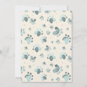 Nieuwe Puppy Huisdier Adoptie Fotoaankondiging Kaart (Achterkant)