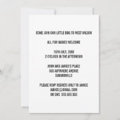 Nieuwe Puppy Kitten Aankondiging Fotokaart voor aa (Achterkant)