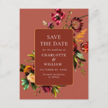 Nieuwe QR-code voor trouwkaart met bloemen