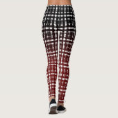 Nieuwe Red Pset Modern Shibori Print Leggings (Achterkant)