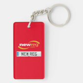 Nieuwe Reg Premium-toetsencombinatie Sleutelhanger (achterkant)