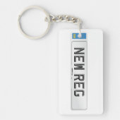 Nieuwe Reg Premium-toetsencombinatie Sleutelhanger (Voorkant)