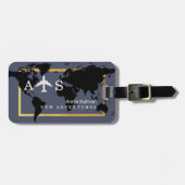 Nieuwe Reisavonturen Klasse Label Bagagelabel (Voorkant horizontaal)