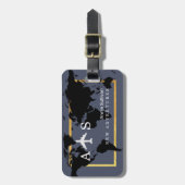 Nieuwe Reisavonturen Klasse Label Bagagelabel (Voorkant verticaal)