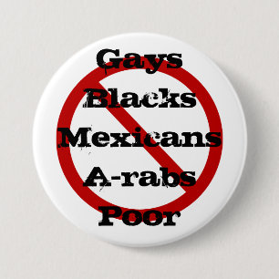 Nieuwe Republikeinse slogan Ronde Button 7,6 Cm