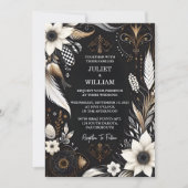 Nieuwe Retro Boho Studio Creatieve Geïllustreerde  Kaart (Voorkant)