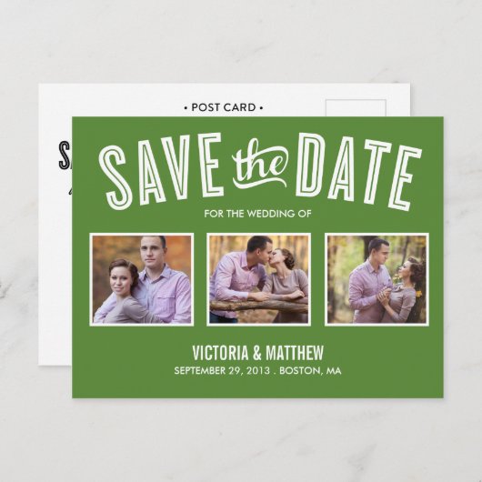 NIEUWE RETRO | SLA DE DATUM VAN AANKONDIGING OP (Voorkant / Achterkant)