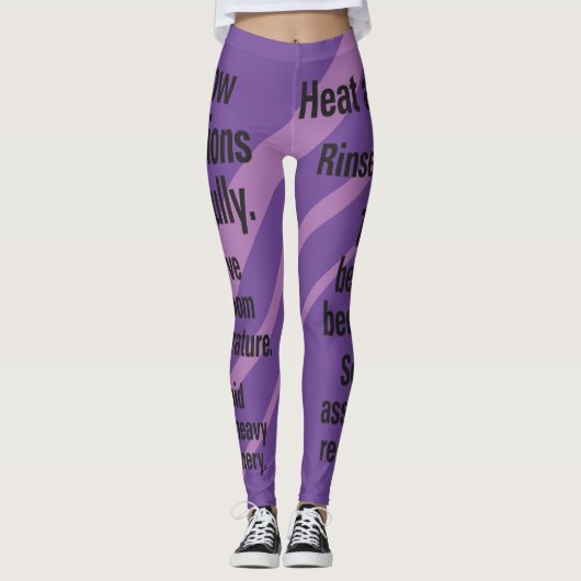 Nieuwe richtingen Diagonals Leggings (Voorkant)