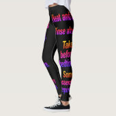 Nieuwe richtingen Rainbow Leggings (Links)