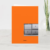 Nieuwe richtingkaart kaart (Achterkant)