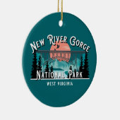 NIEUWE RIVER GORGE NATIONAL PARK HOLIDAY ORNAMENT (Rechts)
