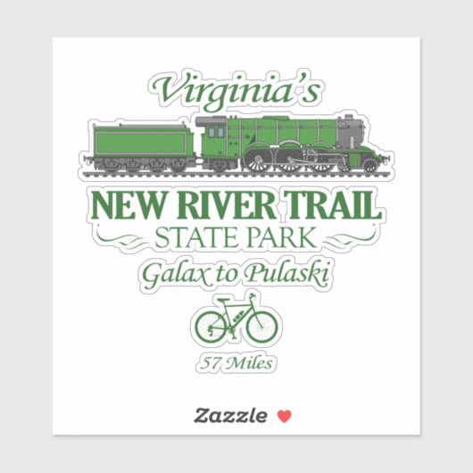 Nieuwe River Trail SP (RT2) Sticker (Vel)