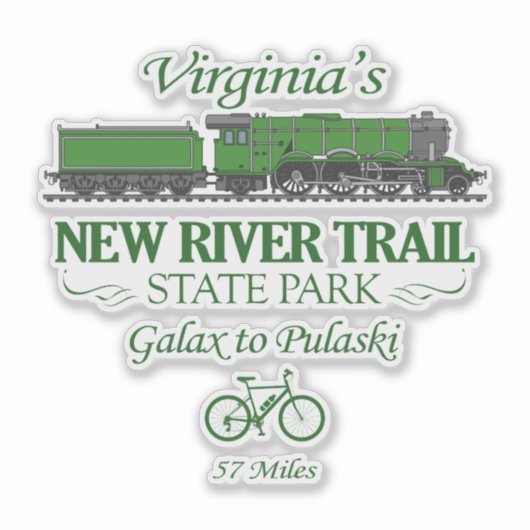 Nieuwe River Trail SP (RT2) Sticker (Voorkant)