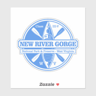 Nieuwe rivierkloof (K3) Sticker