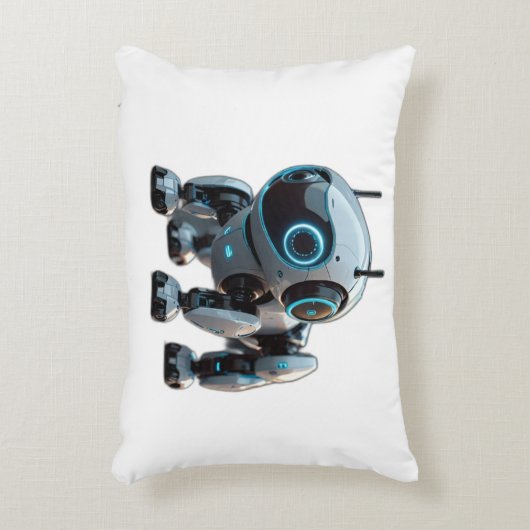 Nieuwe robot accent kussen (Voorkant(Verticaal))