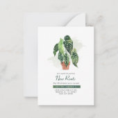 Nieuwe Roots Bewegende Verandering van Adresaankon Notitiekaartje (Voorkant)