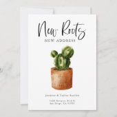 Nieuwe Roots Nieuw Adres Cactus Bewegen Aankondiging (Voorkant)
