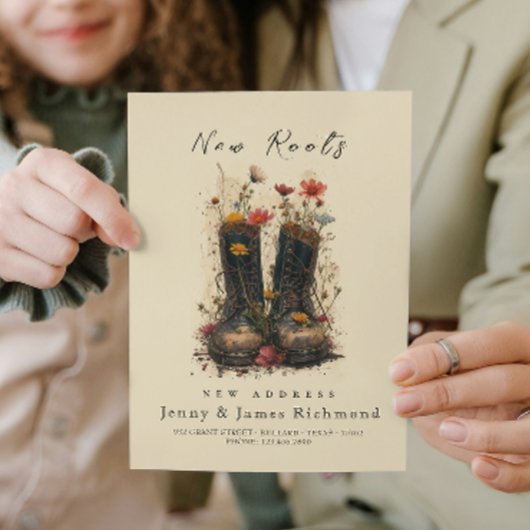 Nieuwe Roots - Nieuw adres I Schoenen met Roots Aankondiging