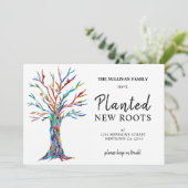 Nieuwe routeboom Bewegende Aankondiging (Staand voorkant)