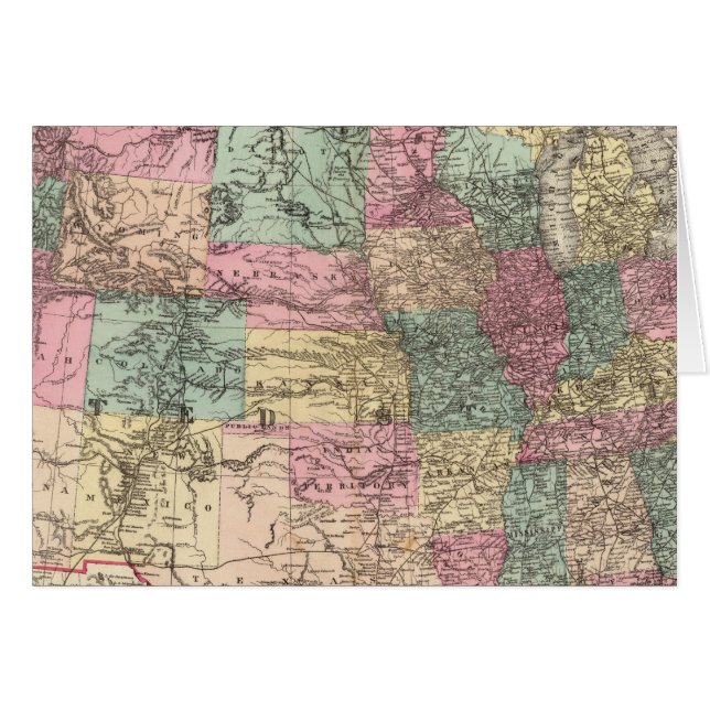 Nieuwe routekaart voor de spoorwegen in de Verenig (Voorkant Horizontaal)