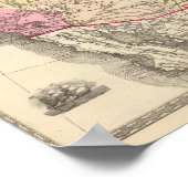 Nieuwe routekaart voor de spoorwegen in de Verenig Poster (Hoek)