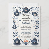 Nieuwe Royal Chic Volwassen Fairy Tea Party 60ste  Kaart (Voorkant)