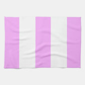 Nieuwe roze en witte tapkeukenhandleiding theedoek (Horizontaal)