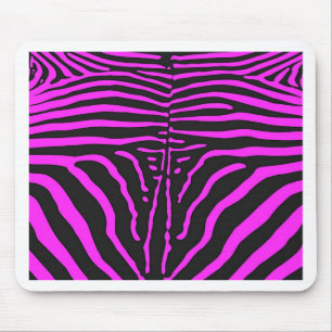 Nieuwe roze zwarte zebra Print accessoires - pas a Muismat