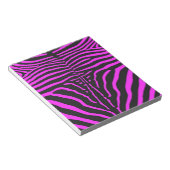 Nieuwe roze zwarte zebra Print accessoires - pas a Notitieblok (Schuin)