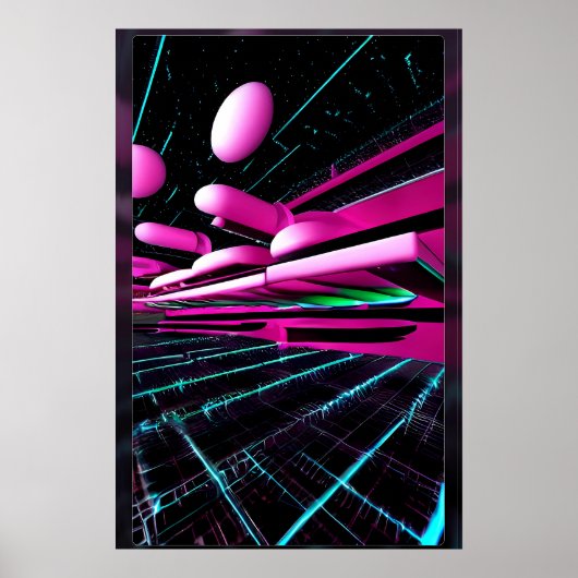 Nieuwe ruimtes - Ken Gage Art Poster (Voorkant)