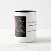 Nieuwe Sassy Vixen Publishing Logo Mok (Midden)