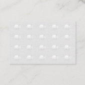 Nieuwe schapenkaart voor thuis en op het plattelan visitekaartje (Achterkant)