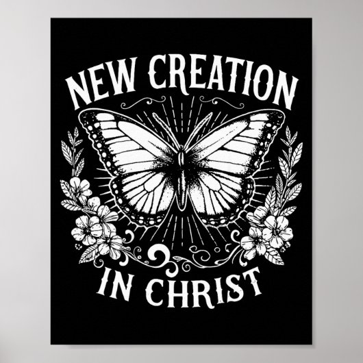 Nieuwe Schepping In Christus, Christendom, Sublima Poster (Voorkant)