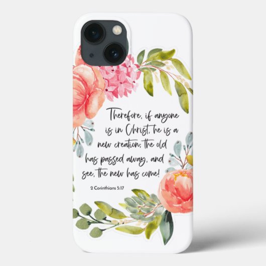 Nieuwe Schepping In Christus Phonehoesje Case-Mate iPhone Case (Achterkant)