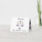 Nieuwe Schilderstijl met een galg impressionistisc Bedankkaart (Voorkant)