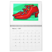 Nieuwe schoenen Agenda 2020 Kalender (Feb 2027)