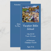 NIEUWE SCHOOLINVITATIE: VACATIEBABELE SCHOOL (Voorkant / Achterkant)